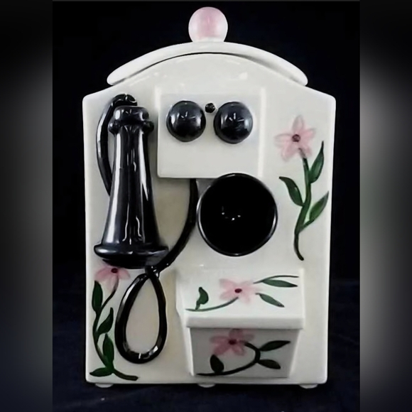 Sierra Vista Ceramics Rotary Phone Cookie Jar 1960's